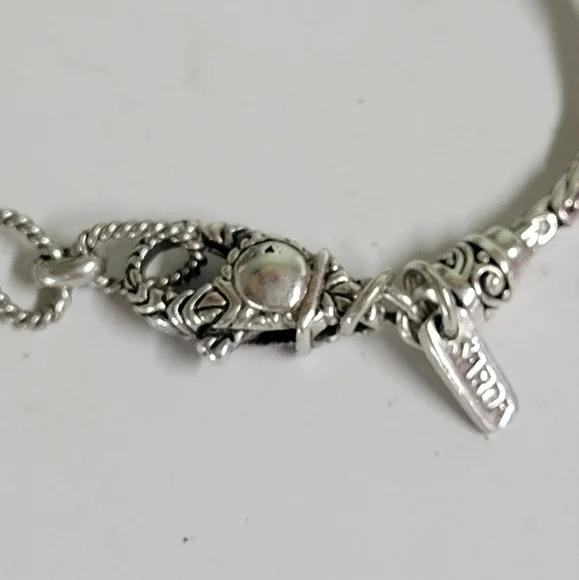 VTG SARDA STERLING SILVER 20.5 INCH NECKLACE 925 23.5g